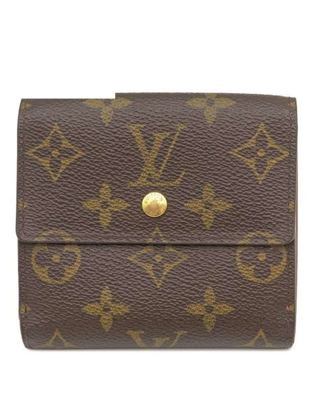 Louis Vuitton Bifold Wallet Porte Monnaie Billets Cartes Credit Monogram Canvas